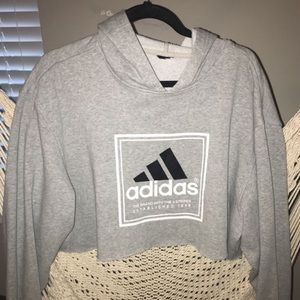 Authentic Adidas Cropped Hoodie